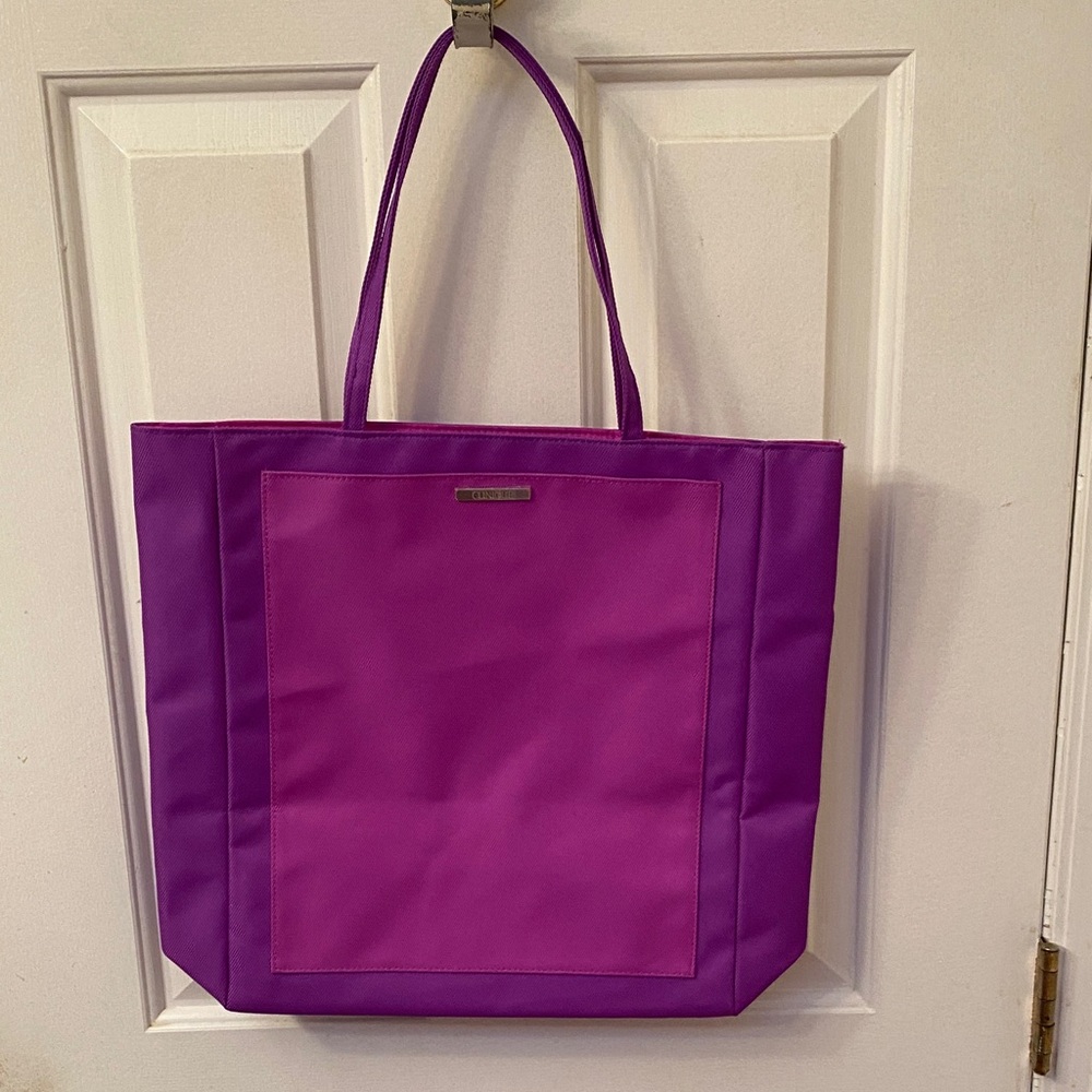 Clinique Vibrant Purple Tote Bag
